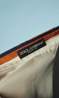 B4367-Chemisier-en-soie-imprime-Dolce-Gabbana-T40-001