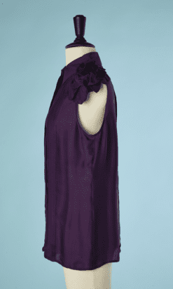 B4375-Chemisier-en-soie-violet-Versace-T42-001