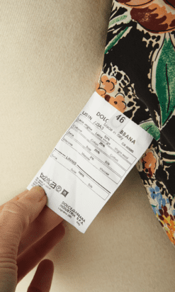 B4379-Veste-en-tweed-et-doublure-imprime-de-fleurs-Dolce-Gabbana-T42-001