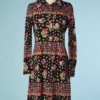 B4400-Robe-1970-noire-imprime-multicolore-Lanvin-T42-001