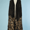 B4410-Cape-1920-en-velours-orange-tulle-noir-paillette-noir-et-perles-or-001