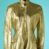 B6843-Veste-en-cuir-dore-boutons-dores-et-strass-t40-001