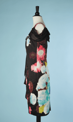 B4271-Robe-polyester-satin-et-perles-brodees-Lancetti-T42-001