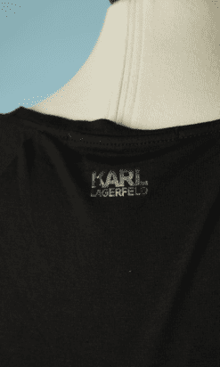 B4286-T-shirt-en-viscose-noir-brodee-de-paillettes-Karl-Lagerfeld-T40-001