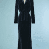 Tailleur du soir Thierry Mugler en velours et strass