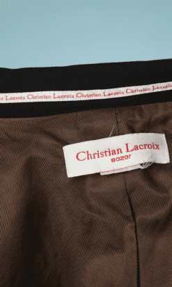 B4326-Tailleur-en-satin-imprime-et-polyester-noir-Christian-Lacroix-T38-001