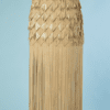 B4459-Jupe-Chanel-en-daim-beige-franges-laquees-N°-61217-t38-001
