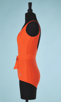 B4509-Maillot-de-bain-1-piece-orange-Nina-Ricci-T34-001