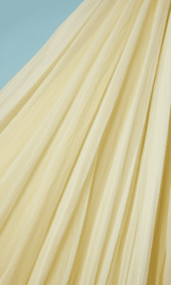 B4515-Robe-cocktail-1960-en-mousseline-blanche-et-jaune-perlee-Pat-Sandler-T36-001