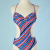 B4618-Maillot-de-bain-1-piece-dos-nu-raye-rose-rouge-bleu-marine-T34-001