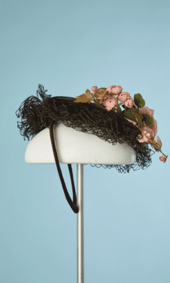 B4747-Bibi-1940-marron-fleurs-roses-violette-01