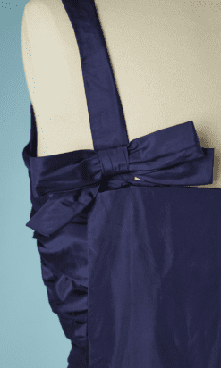 B4862-Robe-longue-1958-taffetas-bleu-nuit-att-a-Dior-T38-01