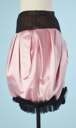 B5045-Jupe-1980-en-satin-rose-et-tulle-noir-Renata-T36-05