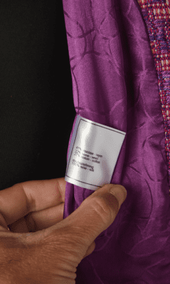 B5197-Tailleur-chanel-en-tweed-rose-et-violet-t40-001
