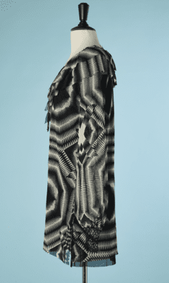B5214-Tunique-en-maille-Jean-Paul-Gaultier-noir-et-blanche-t38-40-001