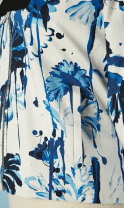 B5216-Blouson-Jean-Paul-Gaultier-coton-blanc-imprime-bleu-et-noir-t38-001.