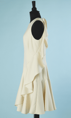 B5229-Robe-Alexander-Mqueen-polyamide-et-laine-ecru-t40-001