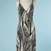 B5233-Robe-Roberto-Cavalli-en-viscose-noir-et-blanc-t38-001