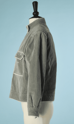 B5241-Blouson-Courreges-Hyperbole-en-velours-cotele-gris-tA-001