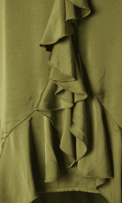 B5347-Robe-just-Cavalli-en-viscose-vert-kaki-t40-001