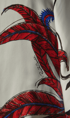 B5353-Tunique-kimono-Roberto-Cavalli-en-mousseline-blanche-imprimee-t38-001