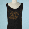 B5369-T-shirt-Roberto-Cavalli-en-modal-noir-et-clous-dores-t42-44-001