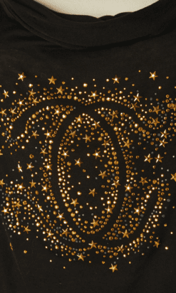 B5369-T-shirt-Roberto-Cavalli-en-modal-noir-et-clous-dores-t42-44-001