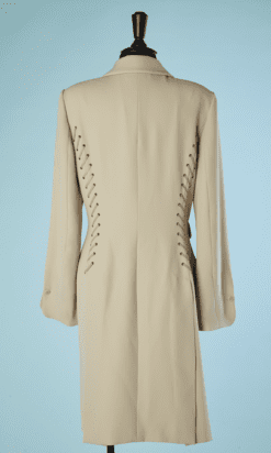 B5693-Manteau-Paco-Rabanne-polyester-gris-clair-t40-001