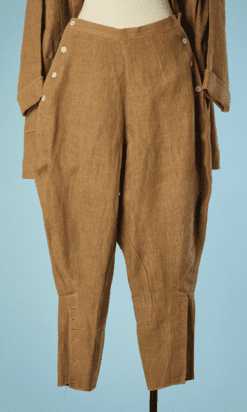 B5748-Tenue-dequitation-en-lin-et-chanvre-brut-etat-neuf-T38-01