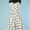 B5824-Robe-bustier-1950-en-coton-blanc-pois-noirs-T36-01