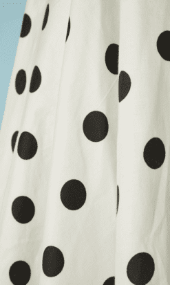 B5824-Robe-bustier-1950-en-coton-blanc-pois-noirs-T36-01