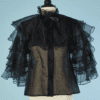 B5867-Chemisier-en-organza-noir-volants-manches-T3840-01
