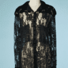B6152-Tunique-en-dentelle-noire-et-velours-avec-broderies-t48-001