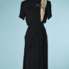 B6359-Robe-1940-en-crepe-noir-broderie-epaule-t38-40-001