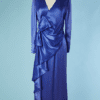 B3085-Robe-en-satin-bleu-avec-large-noeud-Givenchy-T42-02