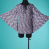 B7049-Tunique-Missoni-en-maille-viscose-violet-et-blanc-a-larges-manches-t42-001