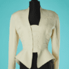 B7062-Veste-Thierry-Mugler-en-lainage-ecru-avec-surpiqures-t38-001