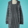 B7071-Manteau-Missoni-en-tricot-gris-clair-et-fonce-laine-mohair-et-nylon-t48-001
