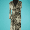 B7075-Robe-Roberto-Cavalli-en-jersey-viscose-ecru-noir-kaki-boucle-strass-t-40-001.