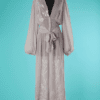 B7176-Deshabille-1930-en-mousseline-parme-inscrustes-diris-en-soie-rose-et-verts-t40-001