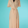 B7201-Deshabille-1930-en-crepe-rose-et-dentelle-t36-001