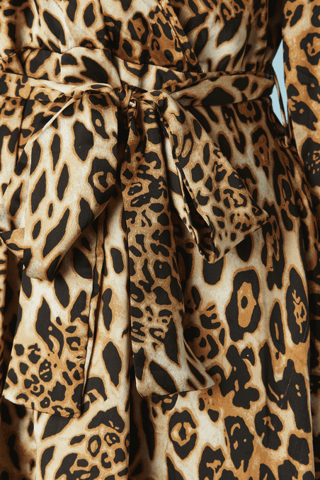 Robe longue Roberto Cavalli, imprimé tacheté – Image 3