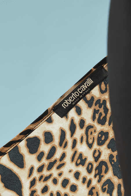 Robe longue Roberto Cavalli, imprimé tacheté – Image 6