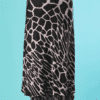 B6631-Jupe-Roberto-Cavalli-en-soie-noire-et-rose-imprimee-animal-t38
