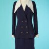 B6729-Tailleur-Karl-Lagerfeld-marine-avec-un-large-col-blanc-t40-42-001