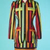 B6744-Tailleur-Ungaro-en-coton-et-soie-a-rayures-t38-001