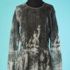 B6792-Tunique-Roberto-Cavalli-en-mohair-imprime-de-personnages-antiques-t44-001