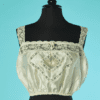 B6904-Cache-corset-en-soie-ivoire-brode-de-fleurs-t40