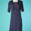 B6983-Robe-1930-en-rayonne-marine-imprime-de-petits-bouquets-de-f40-002