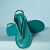 B4709-Tongues-en-cuir-vert-Chanel-T38-04